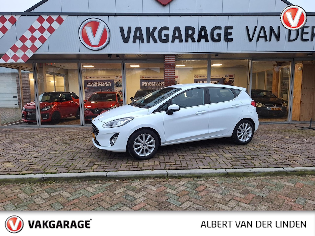 Ford Fiesta - 1.0 EcoBoost Titanium 1.0 EcoBoost Titanium, Eerste eigenaar, origineel Nederlandse auto - AutoWereld.nl