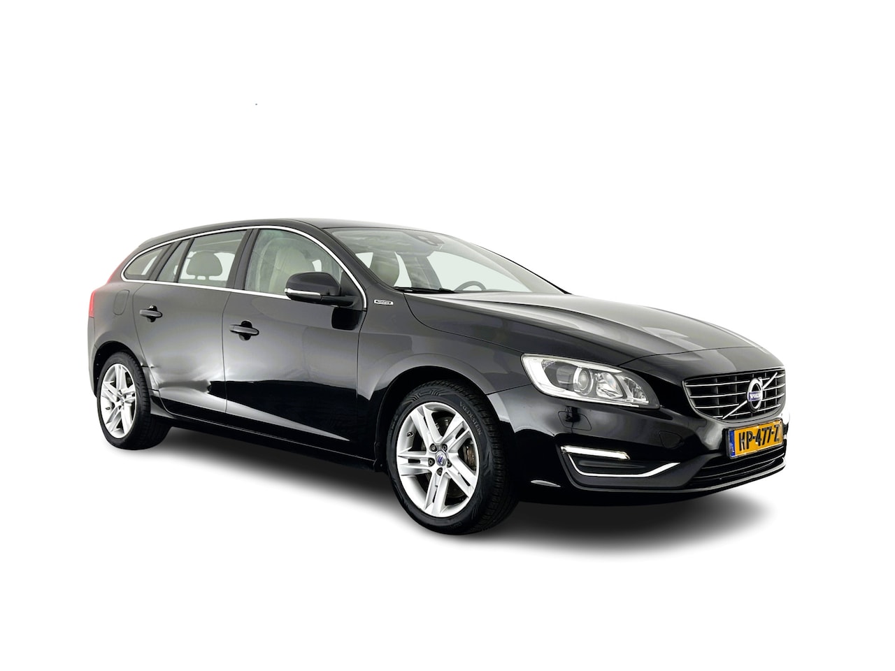 Volvo V60 - 2.4 D6 Twin Engine Aut. *AIRCO-DEFECT* *NAVI-FULLMAP | FULL-LEATHER | XENON | MEMORY-PACK - AutoWereld.nl