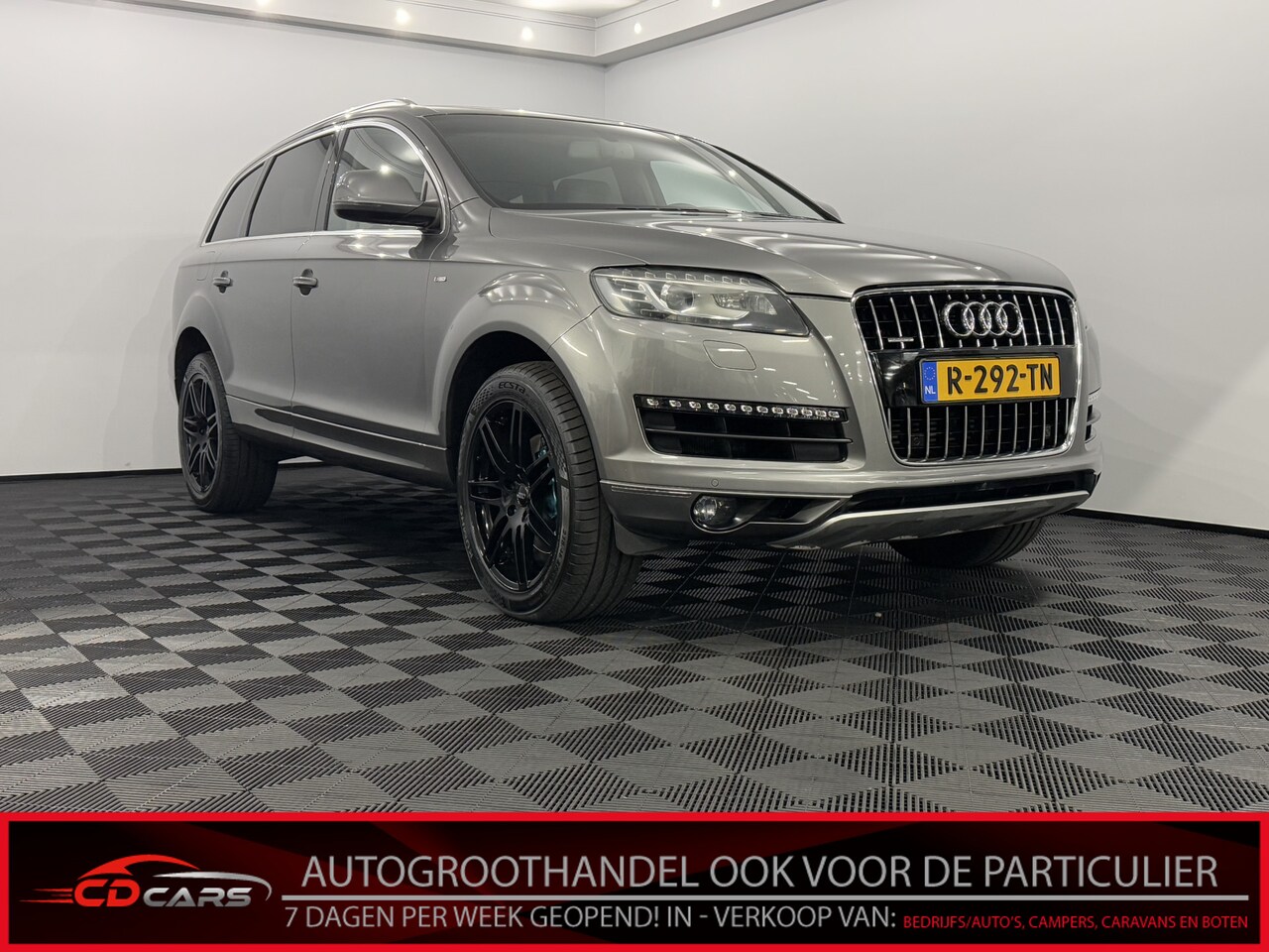 Audi Q7 - 3.0 TFSI quattro Pro Line S Leder, Navi, Parkeersensoren, Cruise control, Stoelverwarming, - AutoWereld.nl