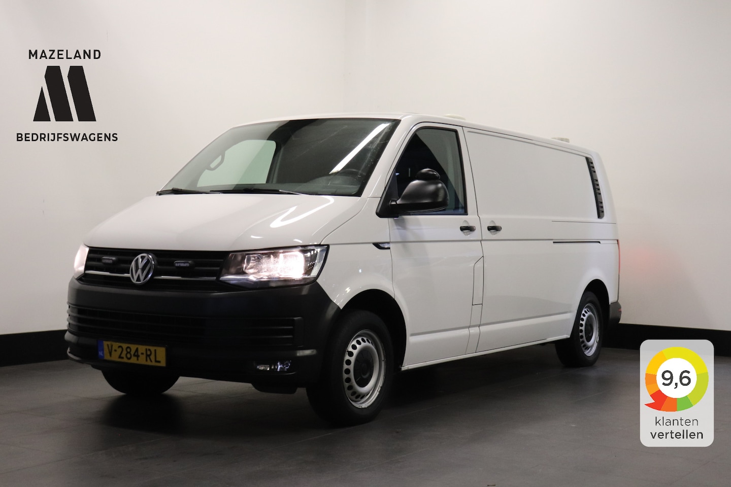 Volkswagen Transporter - 2.0 TDI L2 2x Schuifdeur - EURO 6 - Airco - Navi - Cruise - € 11.950,- Excl. - AutoWereld.nl