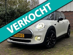 MINI Cooper - 5drs|* Nu €14.990*| (Nieuw) 17" Hooglans Zwarte Velgen | APK Nieuw | Sportstoelen| Half le