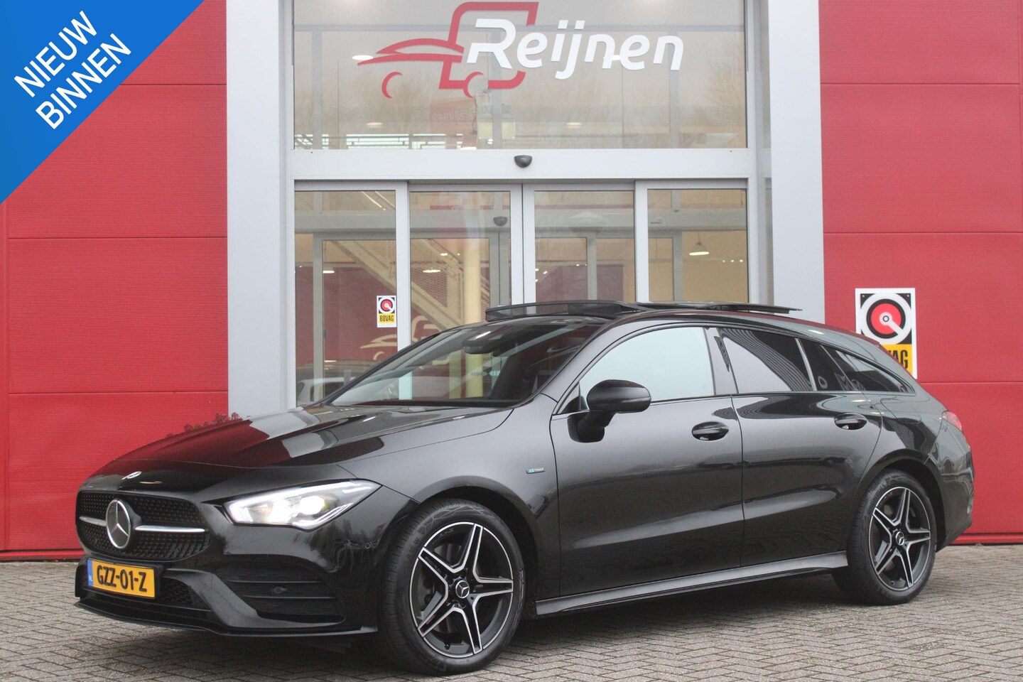 Mercedes-Benz CLA-klasse Shooting Brake - 250 e 218PK EDITION AMG | SFEER VERLICHTING | PANORAMISCH SCHUIF/KANTEL DAK | VERKEERSLICH - AutoWereld.nl