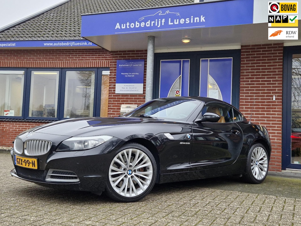 BMW Z4 Roadster - SDrive35i High Executive (20x Z4 op VOORRAAD) Cruise Control Elektr Sportstoelen Navigatie - AutoWereld.nl