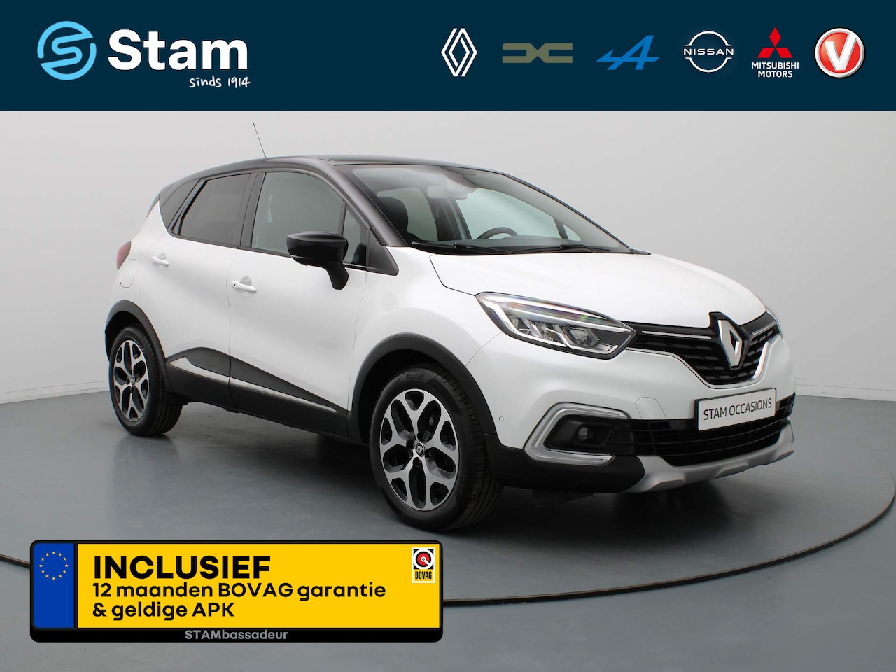 Renault Captur - TCe 150pk Intens EDC/AUTOMAAT Achteruitrij camera | Climate control | Navig - AutoWereld.nl