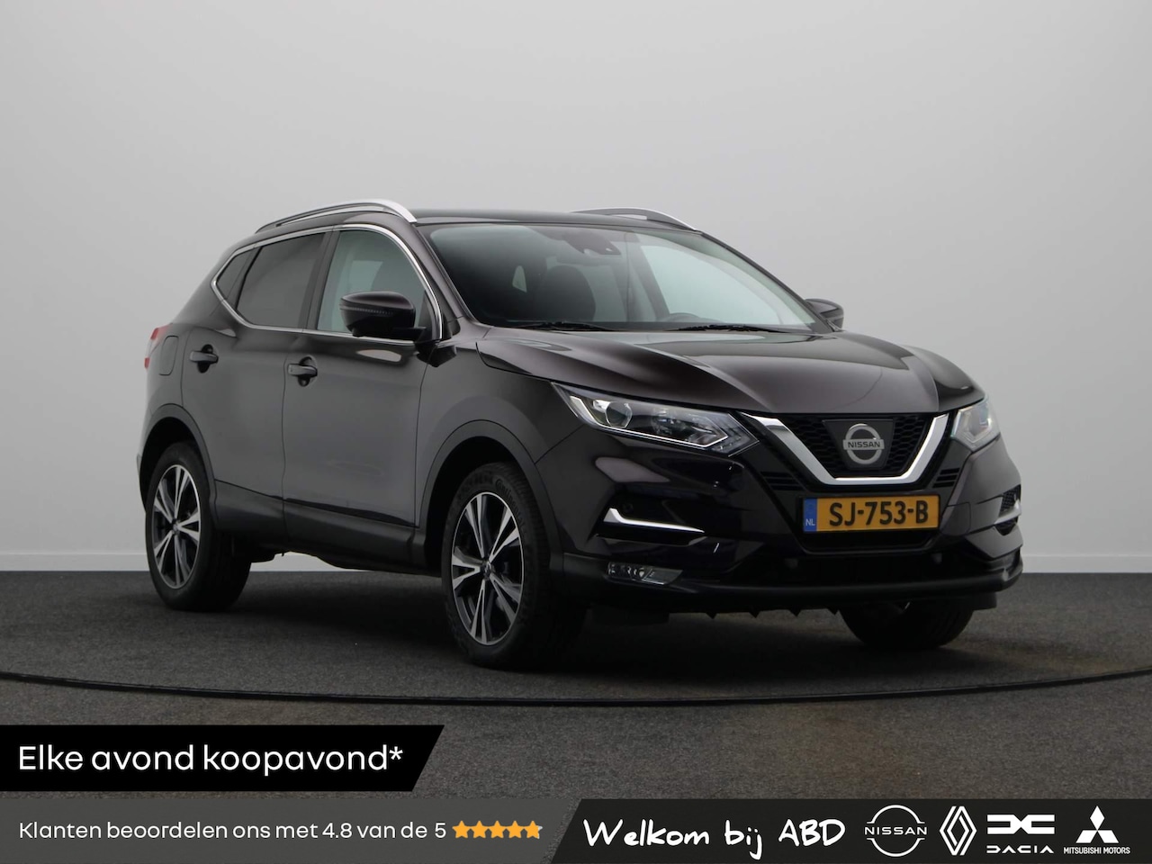 Nissan Qashqai - 1.2 N-Connecta | Panoramisch vast glazen dak | 360 graden camera | Trekhaak | Cruise Contr - AutoWereld.nl