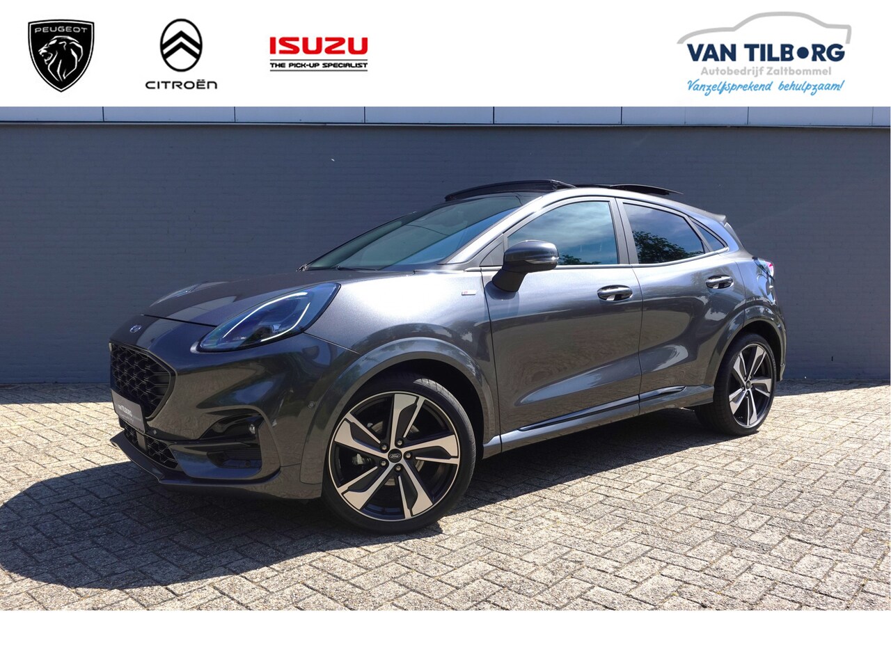 Ford Puma - 1.0 EcoBoost Hybrid ST-Line X NAV | A. CAM | PANO / SCHUIF | DODEHOEK | KEYLESS | STUUR - - AutoWereld.nl