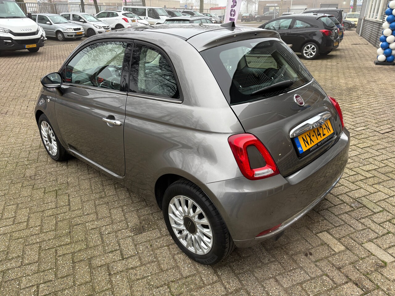 Fiat 500 - 0.9 TwinAir Turbo Lounge | Navi. Airco. Pano. Goed onderhouden.