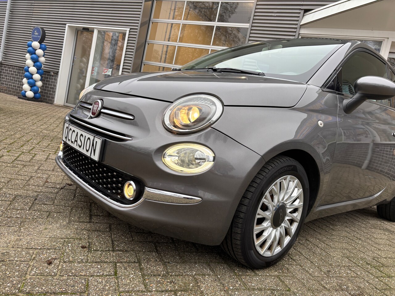 Fiat 500 - 0.9 TwinAir Turbo Lounge | Navi. Airco. Pano. Goed onderhouden.