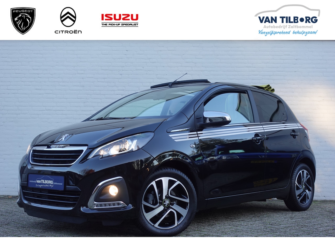 Peugeot 108 - 1.0 e-VTi Collection TOP! NAV by APP | CLIMA | STOELVW | VOUWDAK GREEN FIZZ | - AutoWereld.nl