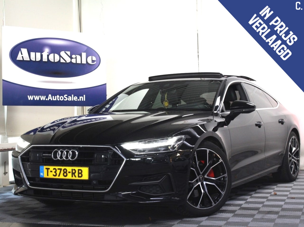 Audi A7 Sportback - 45 TFSI S-Line PANO HUD VIRTUAL CARPLAY ACC LEDER MEMORY '22 - AutoWereld.nl