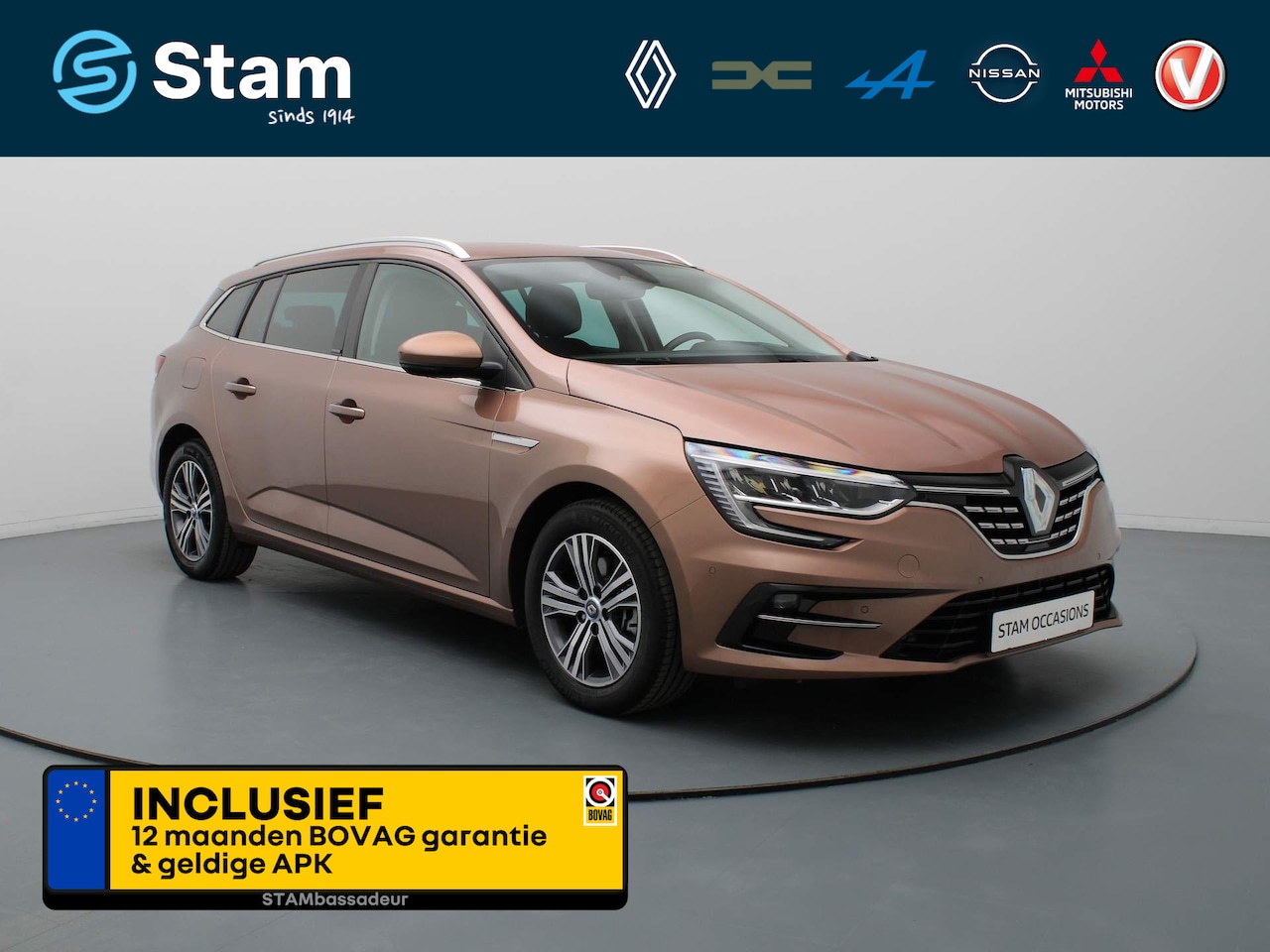 Renault Mégane E-Tech - Estate Plug-In Hybrid 160pk Intens Parkeersensoren voor en achter | Navig | Climate contro - AutoWereld.nl