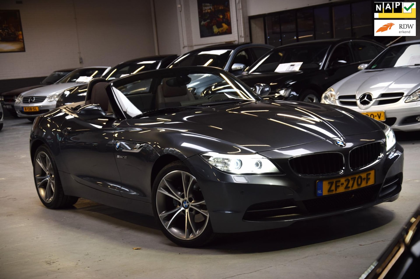 BMW Z4 Roadster - SDrive18i High Executive Aut.|Navi|Leder| - AutoWereld.nl