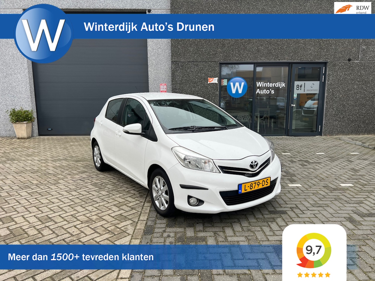 Toyota Yaris - 1.0 VVT-i Aspiration Airco! 5Deurs! Elek.Ramen! - AutoWereld.nl