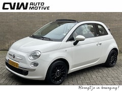 Fiat 500 C - 0.9 TwinAir Lounge 86pk | Cabriolet | Leder | Airco | Lichtmetalen velgen | Origineel Nede