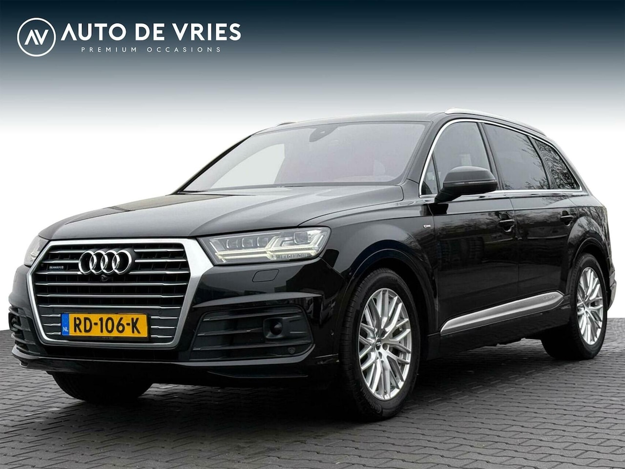 Audi Q7 - 3.0 TDI Quattro 272pk S-Line 7-Persoons | Matrix LED | Leder | 360 Camera | Trekhaak - AutoWereld.nl