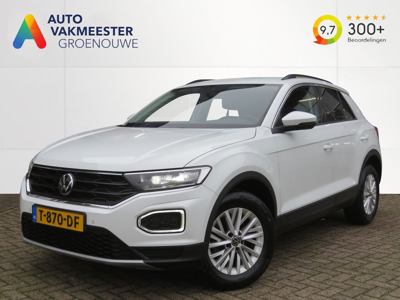 Volkswagen T-Roc - 1.0 TSI 115pkStyle / Led / Trekhaak / Stoelverw. / BOVAG garantie - AutoWereld.nl