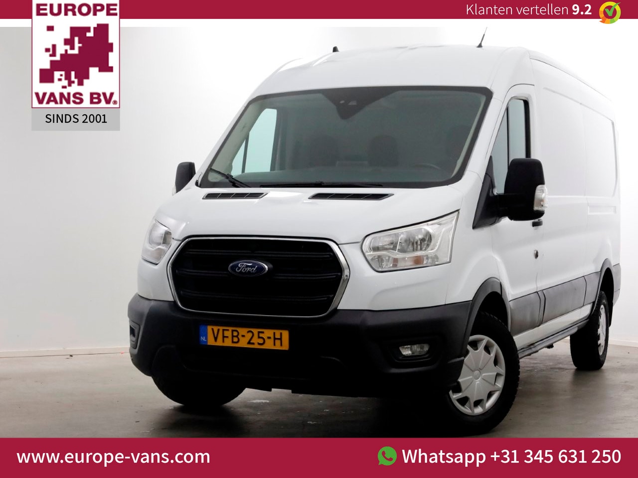 Ford Transit - 350 2.0 TDCI 170pk RWD L3H2 Trend ACC/Navi/Camera Trekhaak 2900kg 01-2020 - AutoWereld.nl