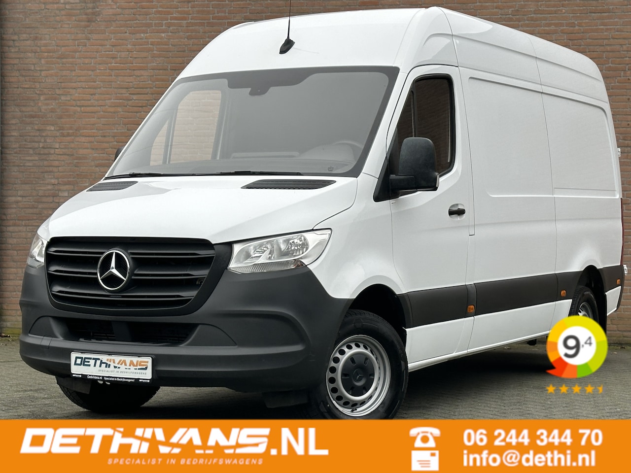 Mercedes-Benz Sprinter - 316CDI 164PK L2H2 7G-Tronic / M-Bux / Trekhaak 3.500kg - AutoWereld.nl