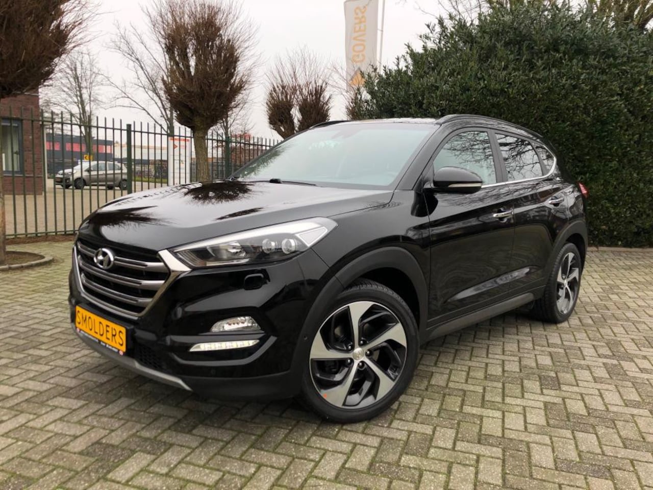 Hyundai Tucson - 1.6 T-GDi 4WD, AUTOMAAT, Clima, Cruise Control, Navigatie, Panoramadak, Achteruitrijcamera - AutoWereld.nl