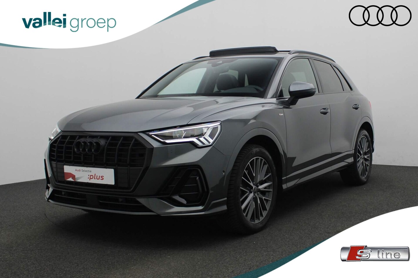 Audi Q3 - 35 TFSI S 150PK S-tronic edition Competition / S-Line | Pano | Camera | Navi | Stoelverwar - AutoWereld.nl