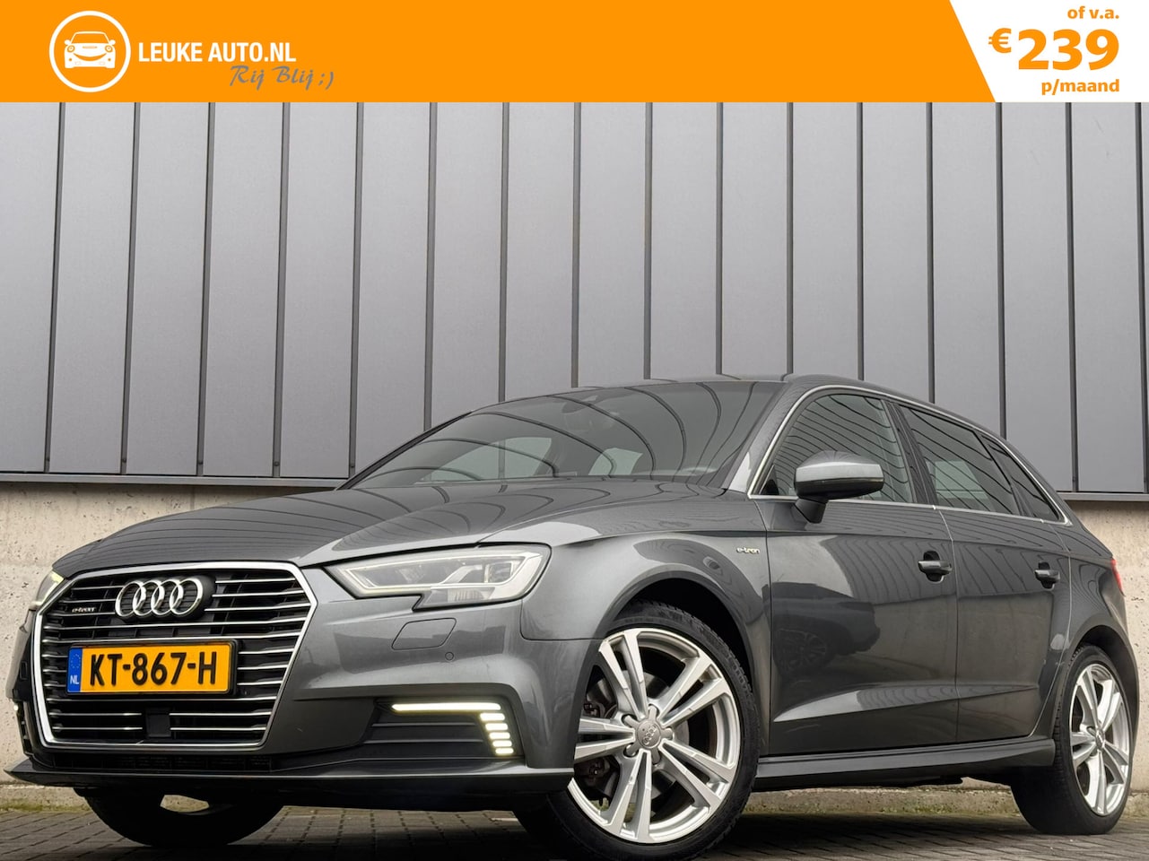 Audi A3 Sportback - 1.4 e-Tron 204PK 2X S-Line Virtual LED Dynamisch - AutoWereld.nl