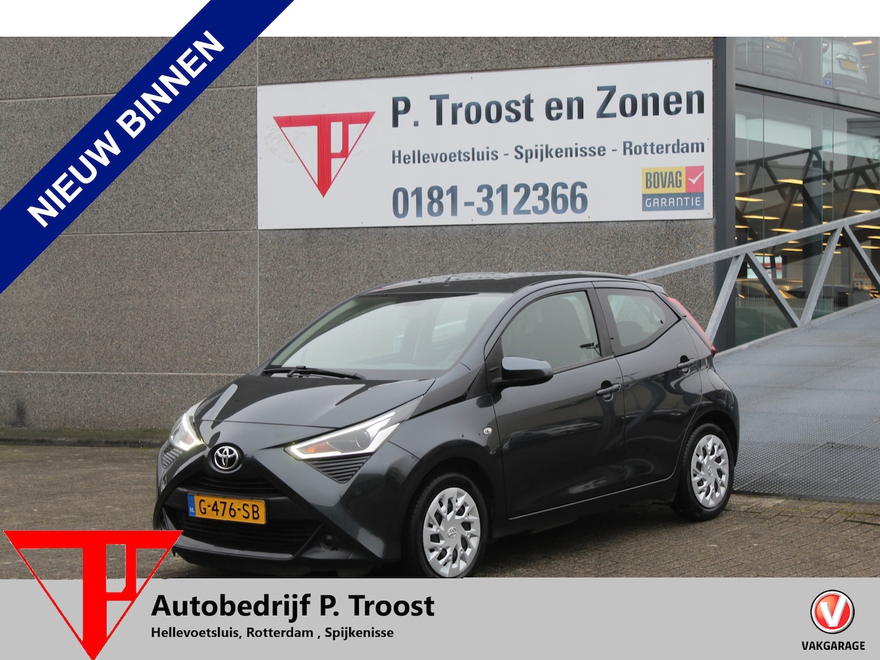 Toyota Aygo - 1.0 VVT-i x-play limited Achteruitrijcamera/Airco/Elektrische ramen/Bluetooth/Spraakbedien - AutoWereld.nl