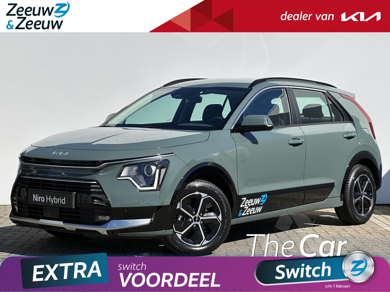 Kia Niro - 1.6 GDi Hybrid DynamicLine | *Niet op voorraad* | Inc. €1.000 actiekorting | Navi | Clima - AutoWereld.nl