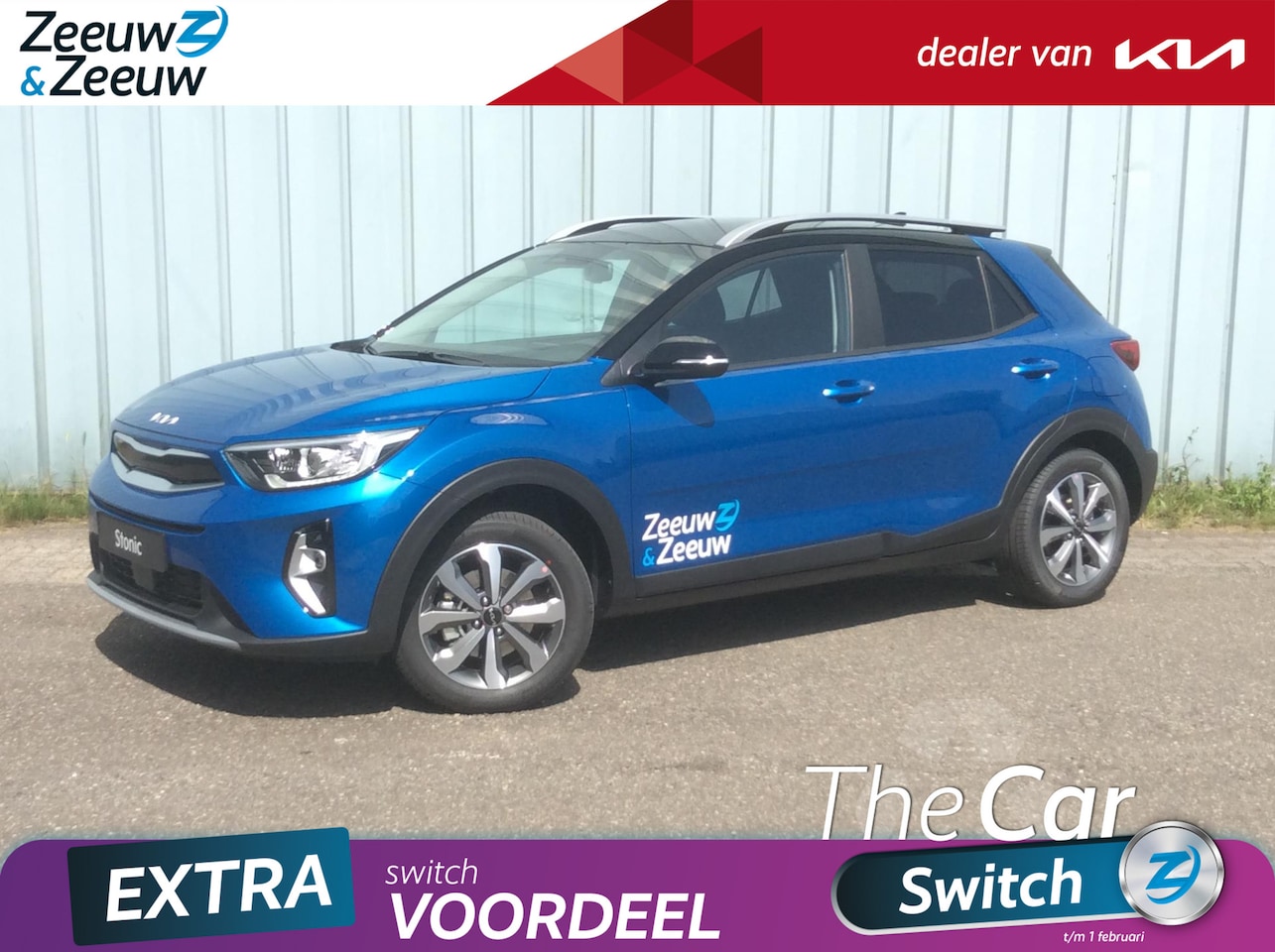 Kia Stonic - 1.0 T-GDi MHEV DynamicPlusLine PRIVATE LEASE NU VANAF 469.- PER MAAND | €1750 inruilvoorde - AutoWereld.nl