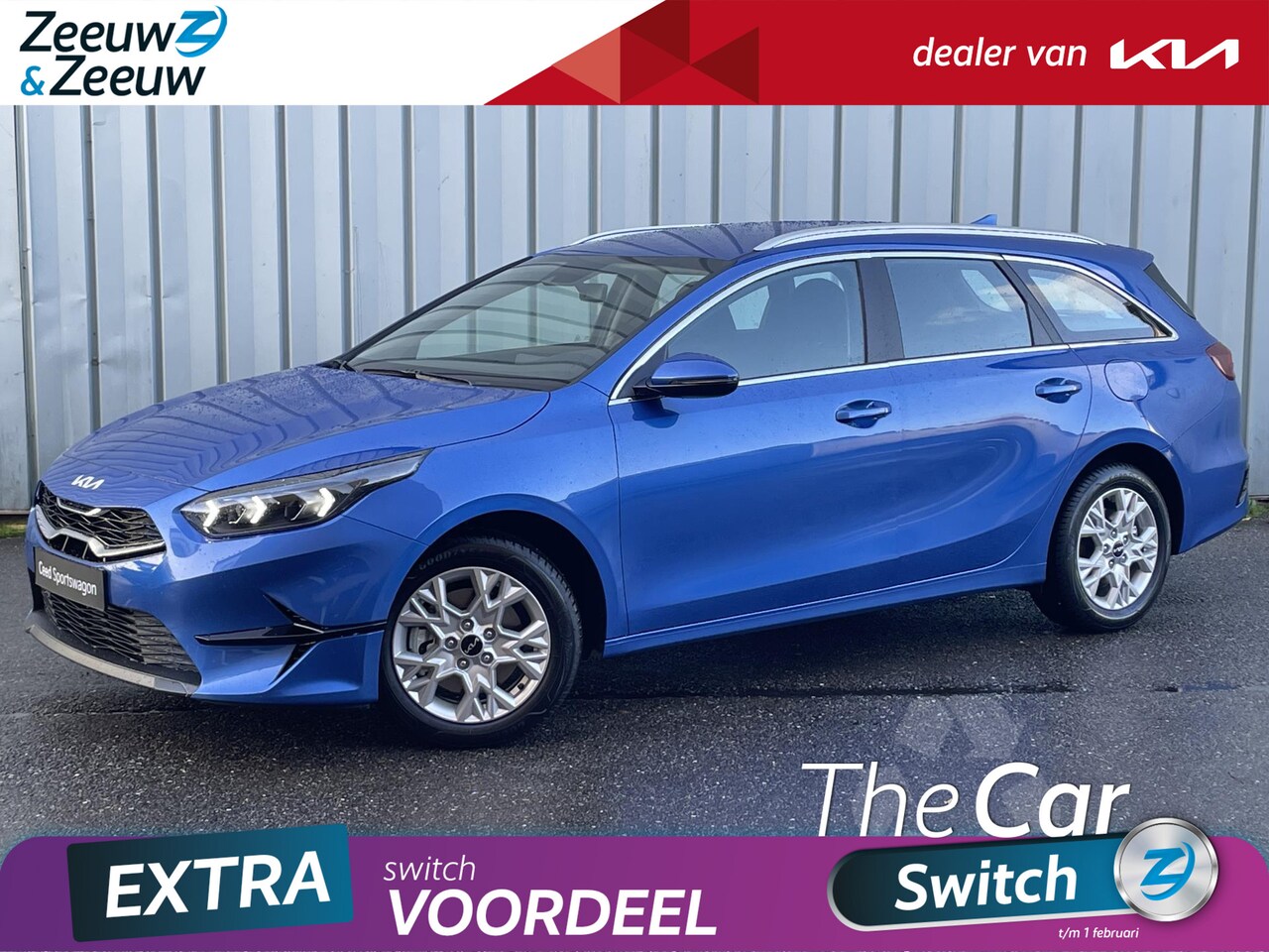 Kia Cee'd Sportswagon - Ceed 1.5 T-GDi DynamicLine Extra inruilvoordeel € 4500.- | Navi | Cruise control | apple c - AutoWereld.nl