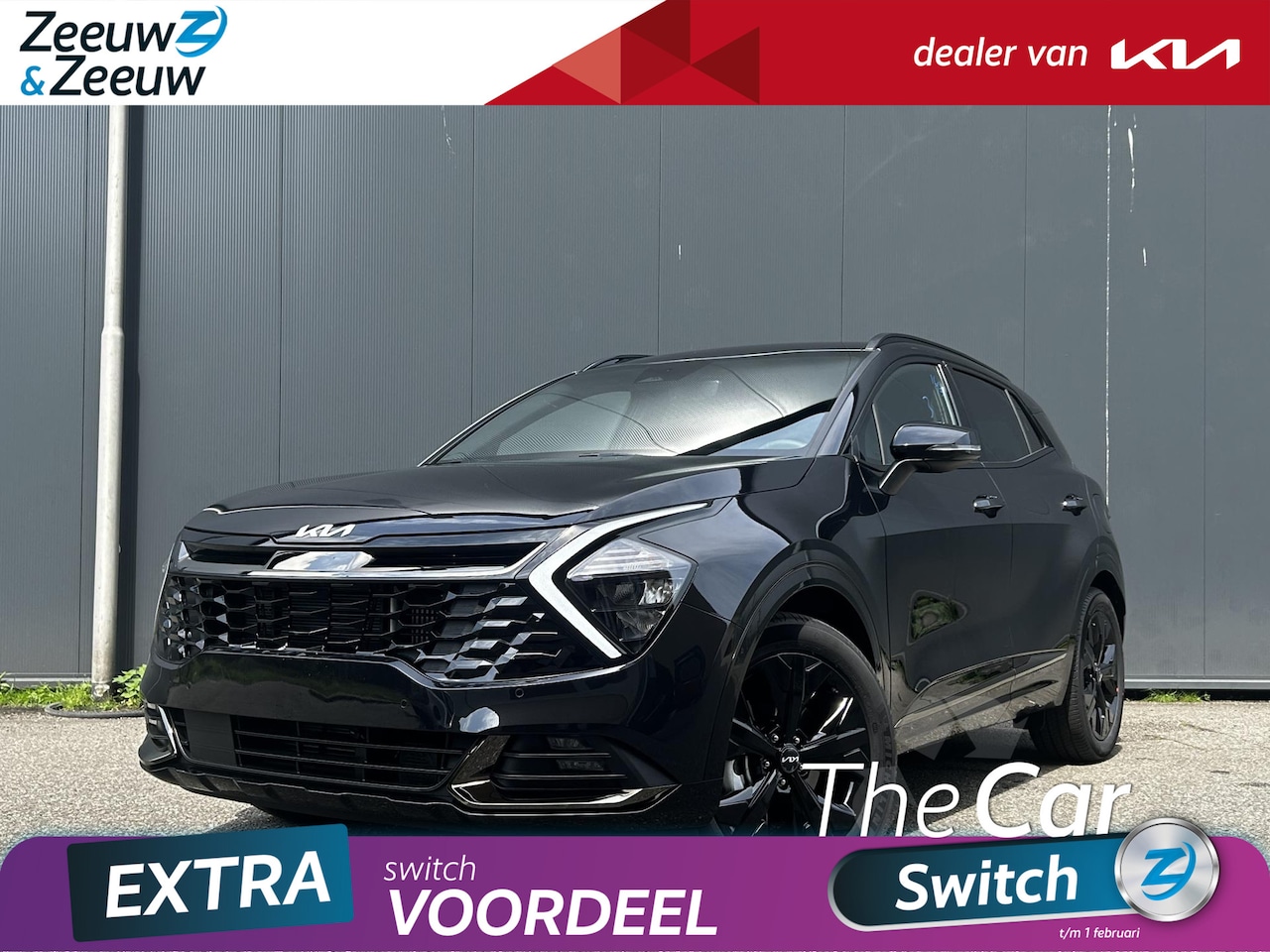 Kia Sportage - 1.6 T-GDi Plug-in Hybrid AWD Dark Edition NIEUW TE BESTELLEN ! | ACTIE MODEL | 4-WIEL AANG - AutoWereld.nl