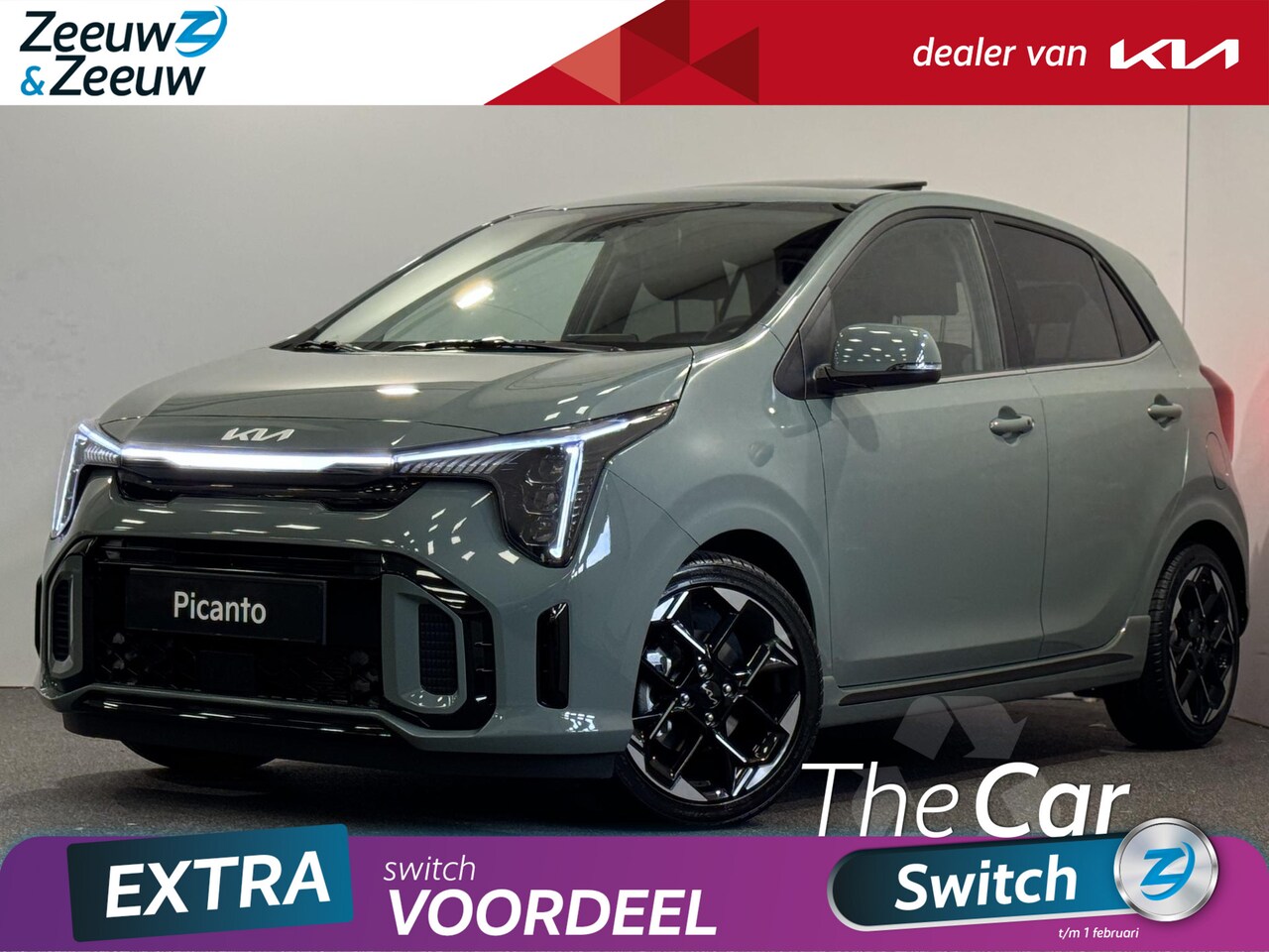 Kia Picanto - 1.0 DPI GT-Line | €1.000 inruilvoordeel | Private lease vanaf €364,- p.m. | Apple Carplay - AutoWereld.nl