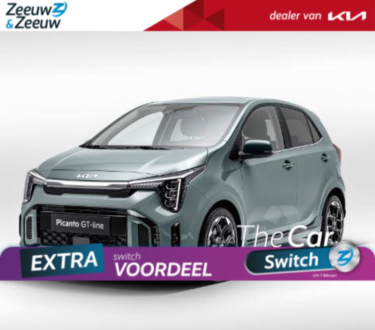 Kia Picanto - 1.0 DPI ExecutiveLine | €1.000 inruilvoordeel | Private lease vanaf €354,- p.m. |  Navigat - AutoWereld.nl