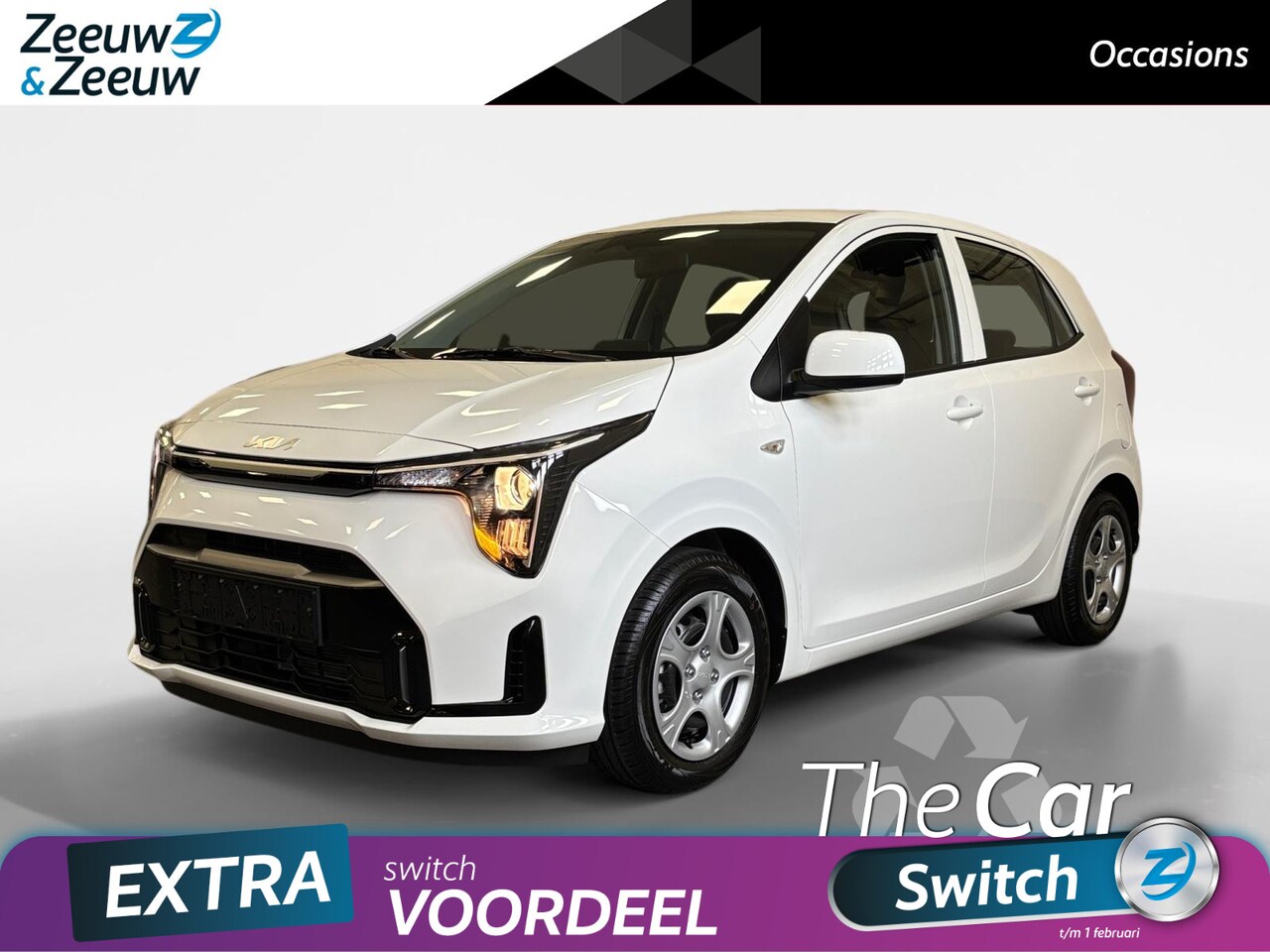 Kia Picanto - 1.0 DPI DynamicLine | €1.000 inruilvoordeel | Private Lease vanaf €309,- p.m. |  Navigatie - AutoWereld.nl