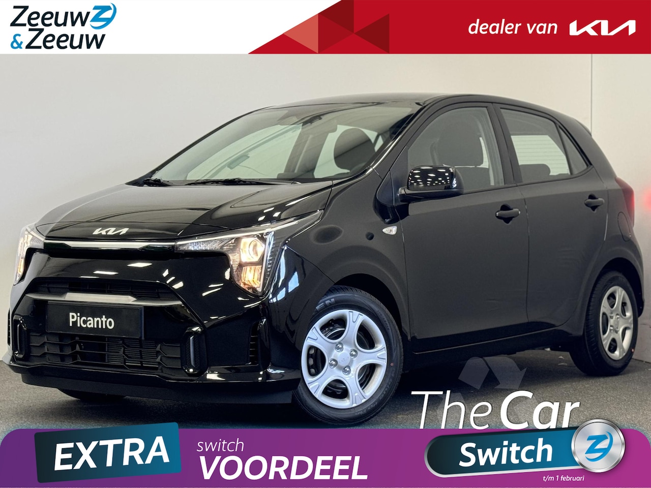 Kia Picanto - 1.0 DPI DynamicLine | €1.000 inruilvoordeel | Private Lease vanaf €319,- p.m. |  Navigatie - AutoWereld.nl