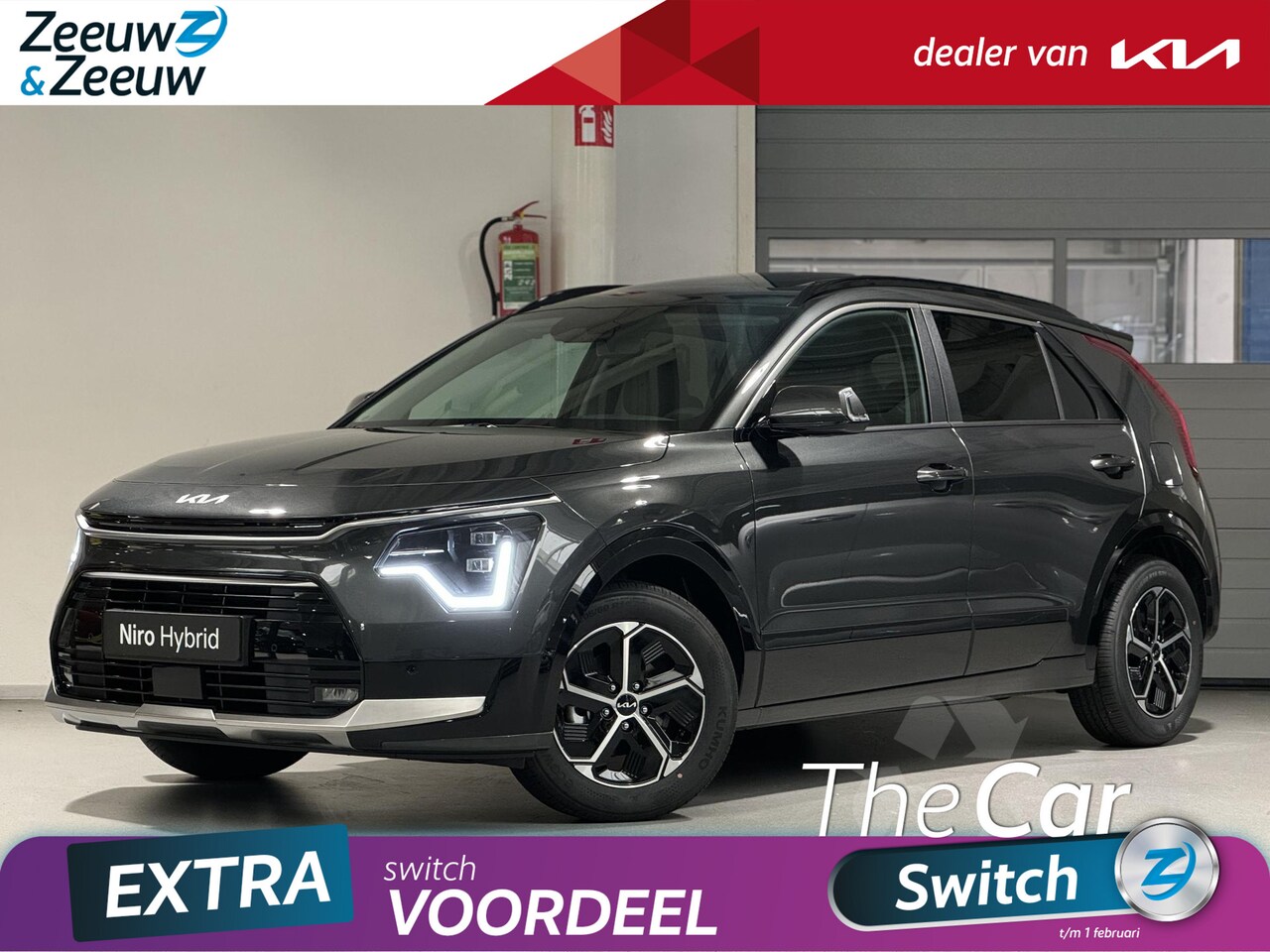 Kia Niro - 1.6 GDi Hybrid DynamicPlusLine | Nu te bestellen! | Trekhaak t.w.v. €1.104,- niet inbegrep - AutoWereld.nl