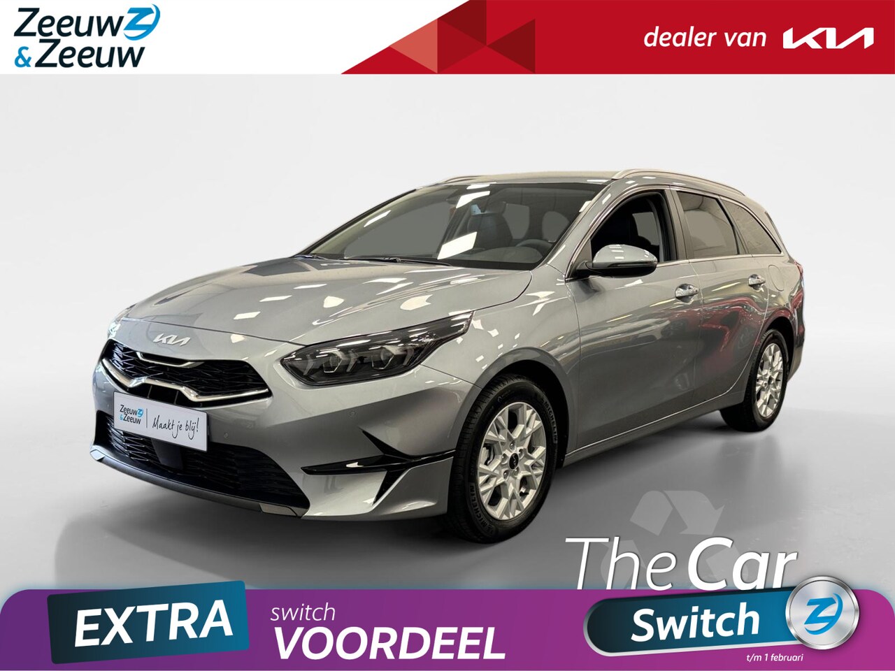 Kia Cee'd Sportswagon - Ceed 1.0 T-GDi DynamicPlusLine | € 4.500,- Korting | Private lease vanaf € 479,- p.m. | Ap - AutoWereld.nl