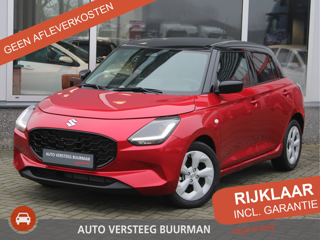 Suzuki Swift - 1.2 Select Smart Hybrid Automaat Adaptieve Cruise Control, Carplay/Android Auto Draadloos, - AutoWereld.nl