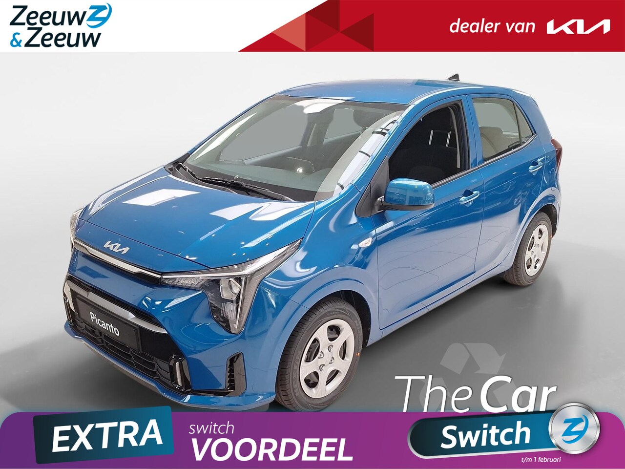 Kia Picanto - 1.0 DPI DynamicLine Automaat | nu met 1.000,00 korting  Privalease v.a.  349,00 euro - AutoWereld.nl