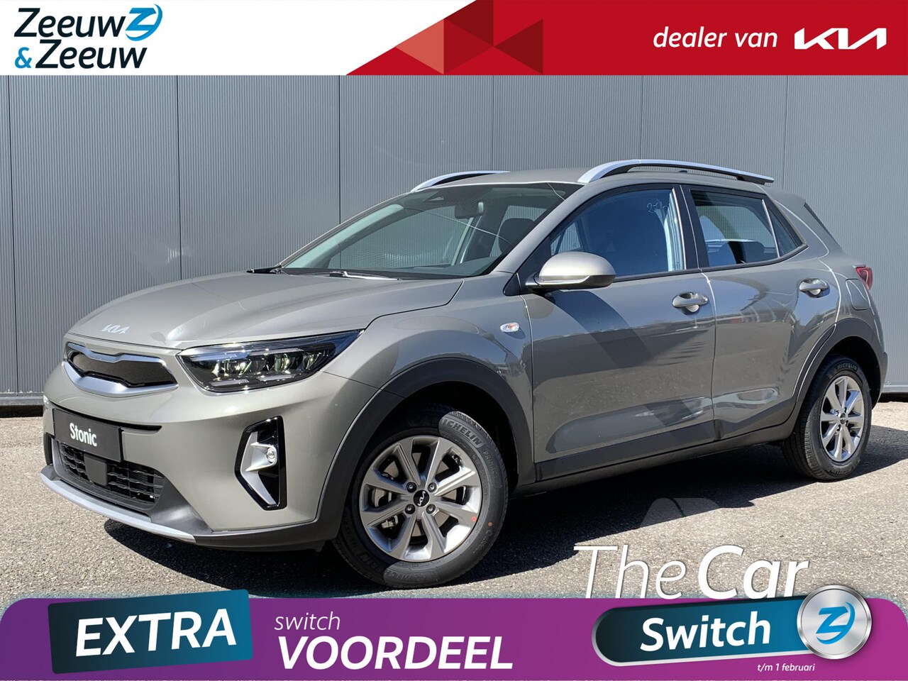 Kia Stonic - 1.0i MHEV DynamicLine PRIVATE LEASE NU VANAF 364.- PER MAAND | Navigation Pack | Bluetooth - AutoWereld.nl