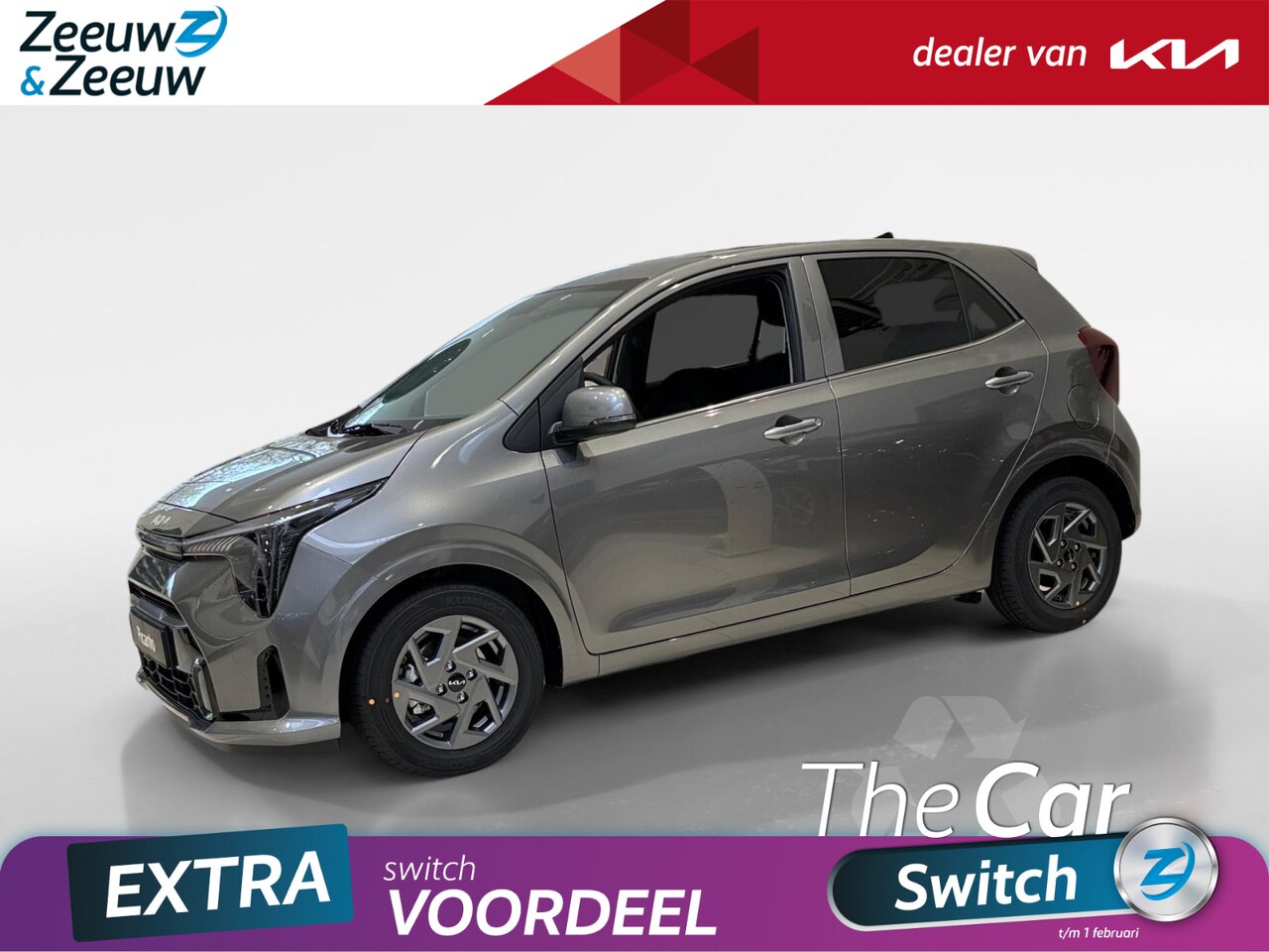 Kia Picanto - 1.0 DPI DynamicPlusLine Nieuw te bestellen | € 1000,- korting | Private lease vanaf € 309, - AutoWereld.nl