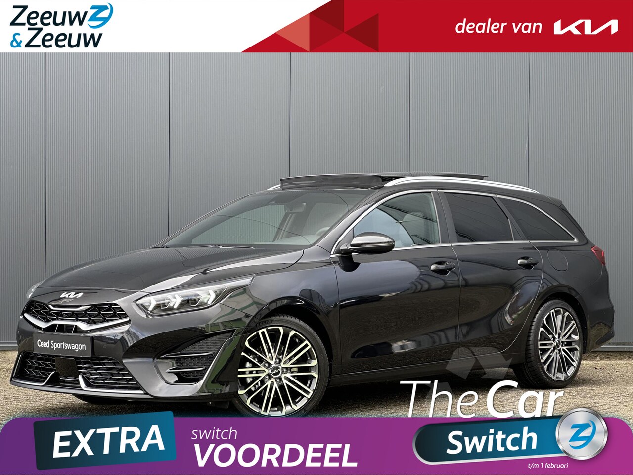 Kia Cee'd Sportswagon - Ceed 1.5 T-GDi GT-PlusLine | *Niet op voorraad* | *Nu te bestellen* | *€4.500,- inruilprem - AutoWereld.nl