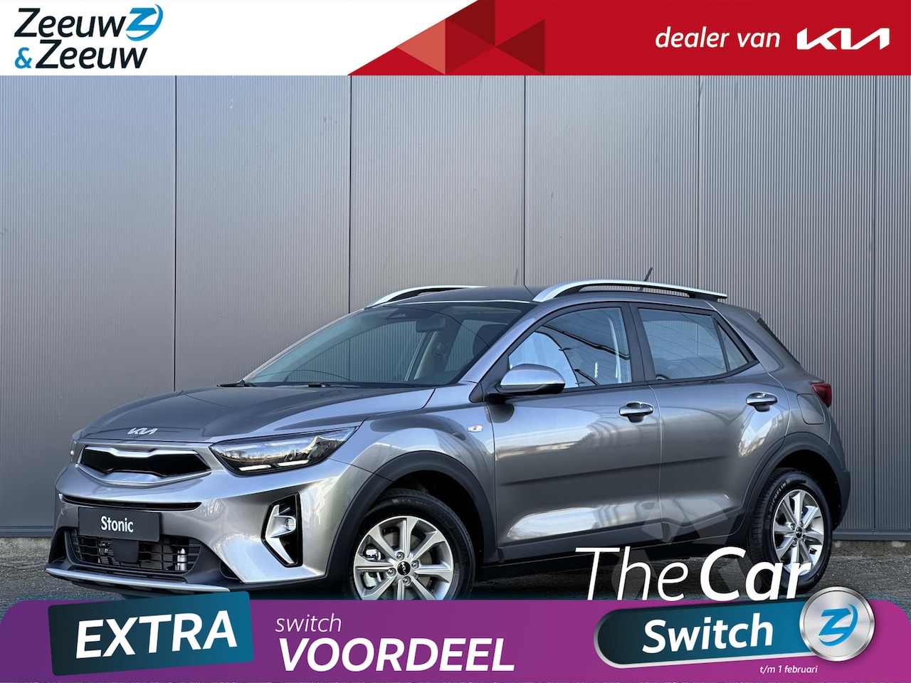 Kia Stonic - 1.0 T-GDi MHEV DynamicLine | *Niet op voorraad* | €2.000,- Actiekorting | Navi | Airco | C - AutoWereld.nl