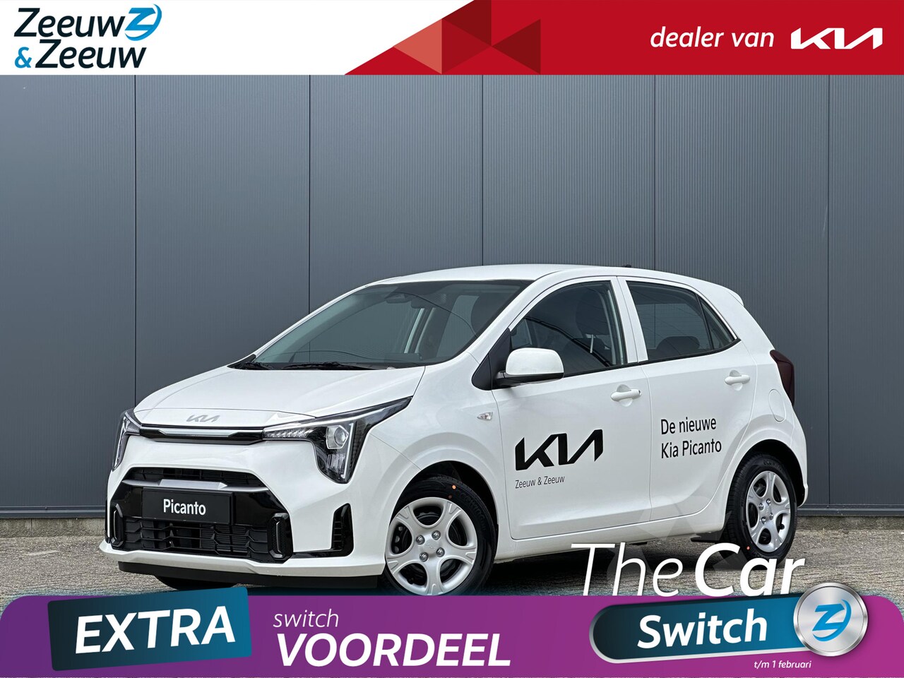 Kia Picanto - 1.0 DPI DynamicLine | * Niet op voorraad* | *€1.250,- inruilpremie* | Navi | Camera | Airc - AutoWereld.nl