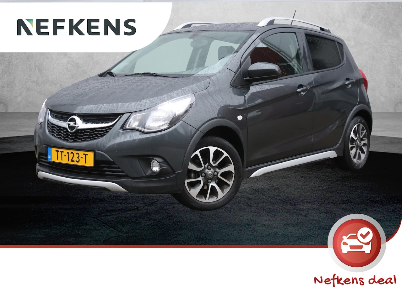 Opel Karl - 1.0 Rocks Online Edition | Automaat | Navigatie | Airco | 15" LMV | Parkeersensoren - AutoWereld.nl