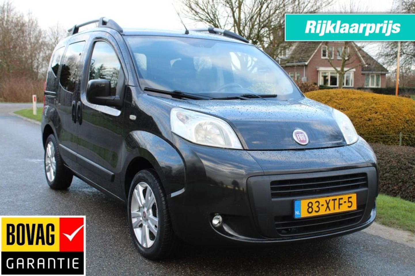 Fiat Qubo - 1.4 73pk Dynamic 5-pers. airco/bluetooth/trekhaak - AutoWereld.nl