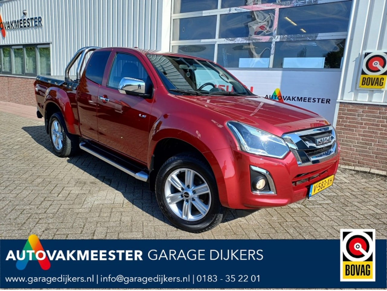 Isuzu D-Max - Extended Cab LS Automaat 3,5 T trekvermogen Clima Navi 110.000 K - AutoWereld.nl