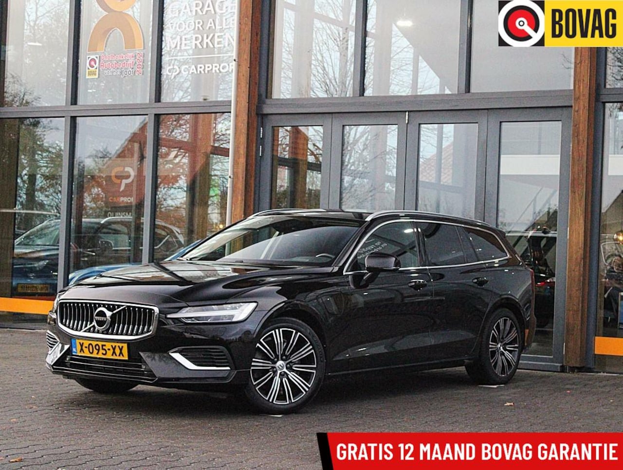 Volvo V60 - 2.0 T6 Twin Engine AWD Momentum Pro|ElekTrekhaak|Stuurverwarming|ACC - AutoWereld.nl