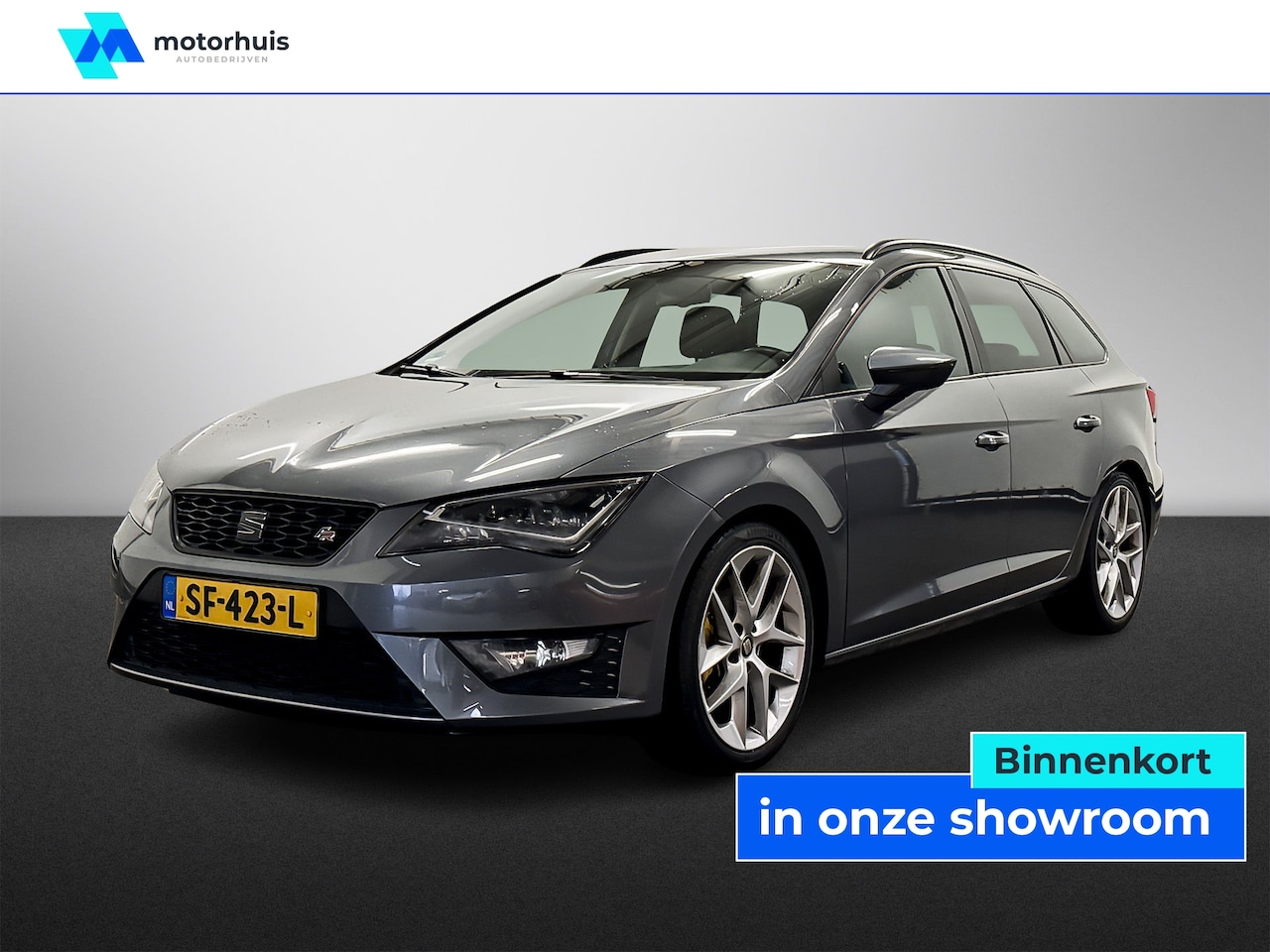 Seat Leon - 1.4 TSI 122PK FR BUSINESS FULL LED NAVI PDC ECC TREKHAAK - AutoWereld.nl