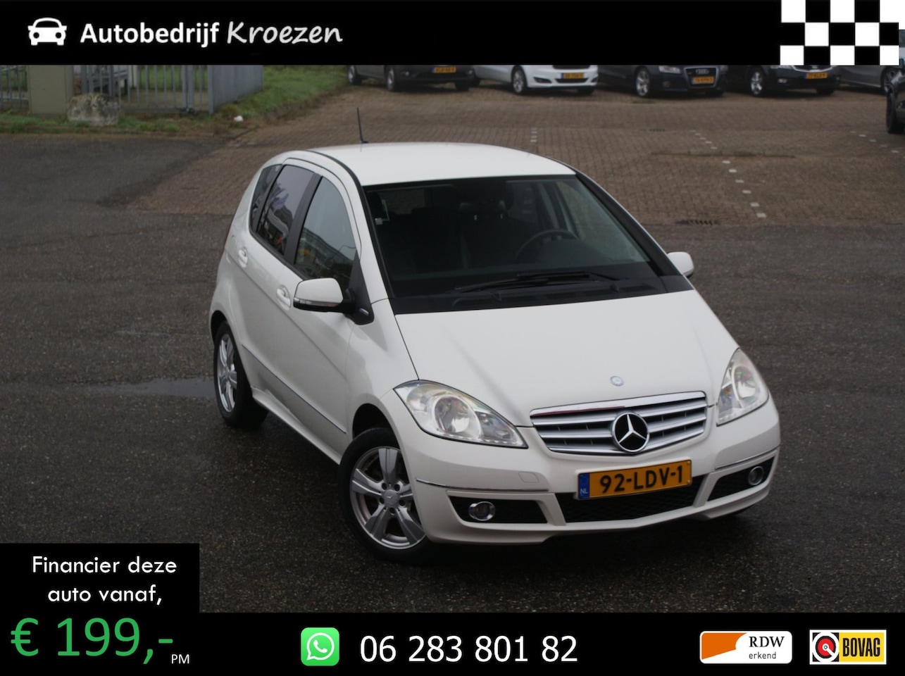 Mercedes-Benz A-klasse - 160 BlueEFFICIENCY Business Class Avantgarde | Org NL | Trekhaak | - AutoWereld.nl