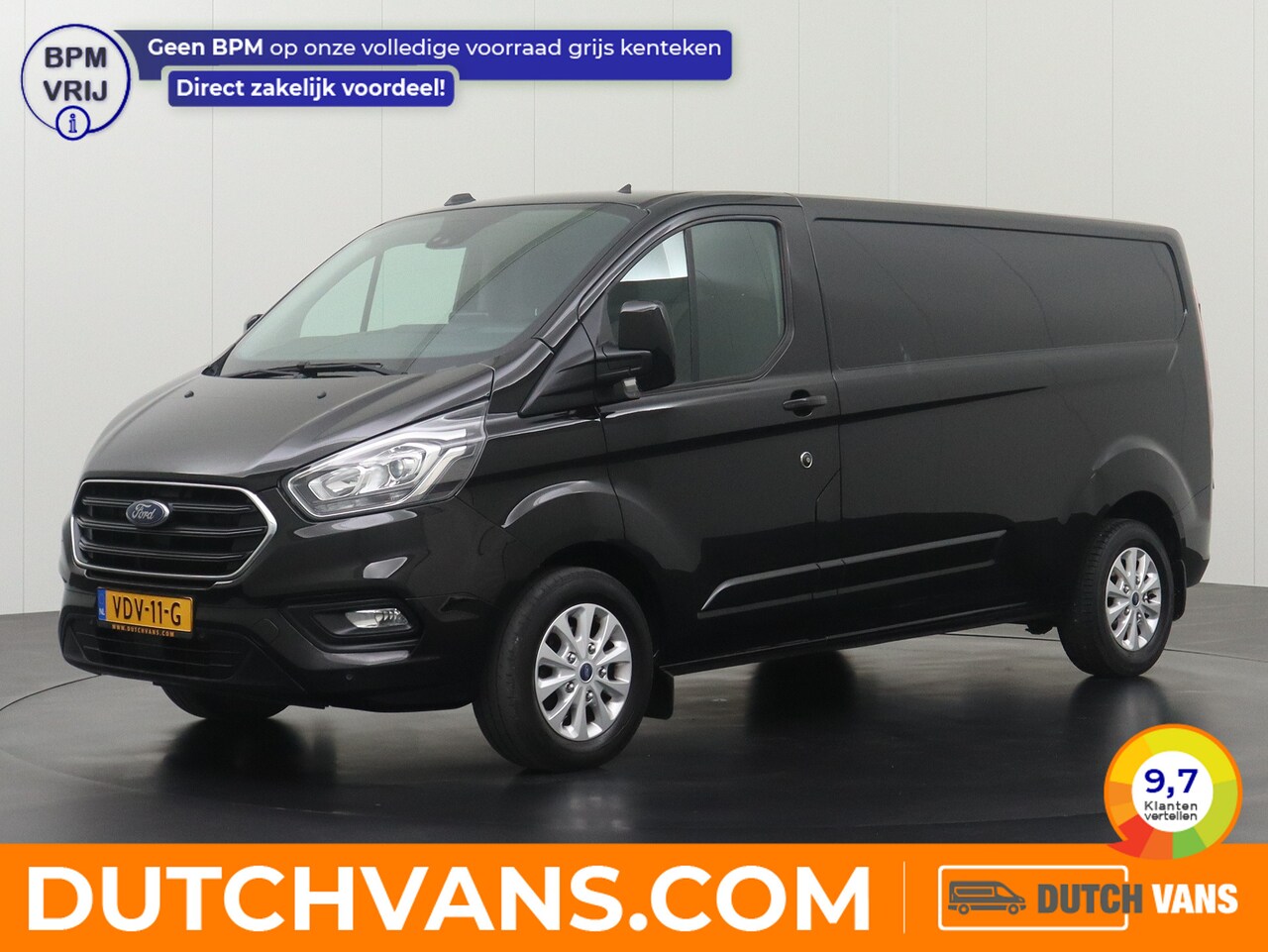 Ford Transit Custom - 2.0TDCI 130PK Automaat Limited Lang | Navigatie | Camera | Trekhaak | Betimmering - AutoWereld.nl